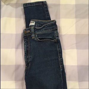 Fitted American Apparel High Waisted Jeans